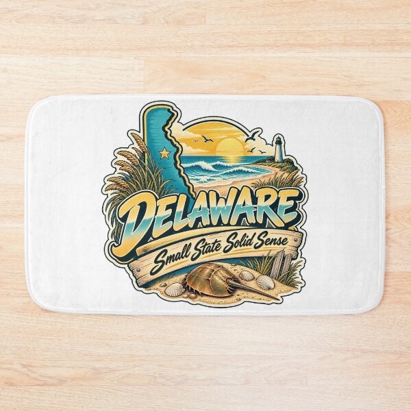 Item preview, Delaware Small State Solid Sense designed and sold by Whimspired By Paxx.