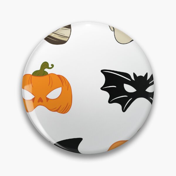Item preview, Cute Halloween Masks Sticker Pack — Pumpkin Vampire Bat Mummy Masquerade designed and sold by LYAN-STORE.