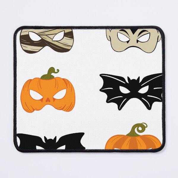 Item preview, Cute Halloween Masks Sticker Pack — Pumpkin Vampire Bat Mummy Masquerade designed and sold by LYAN-STORE.