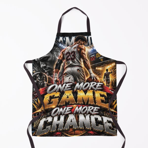Item preview, One More Game One More Chance | Basketball Player Motivation Shirt designed and sold by M. Mamdouh Artworks.