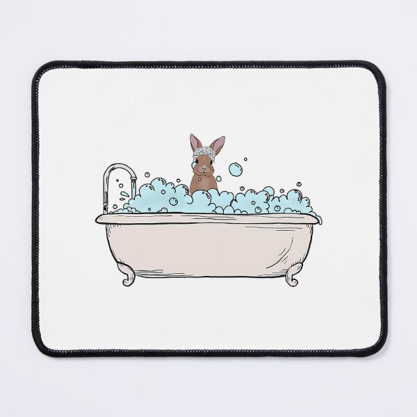 Item preview, Brown Baby Bunny In A Bubble Bath designed and sold by lziah-jayne.