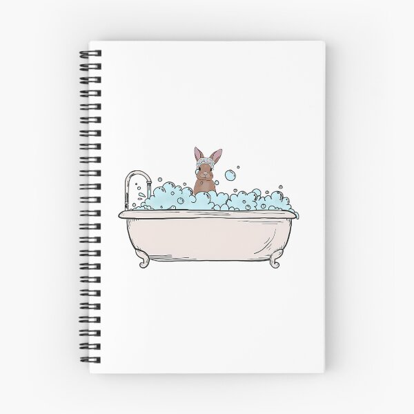Item preview, Brown Baby Bunny In A Bubble Bath designed and sold by lziah-jayne.