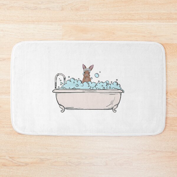 Item preview, Brown Baby Bunny In A Bubble Bath designed and sold by lziah-jayne.