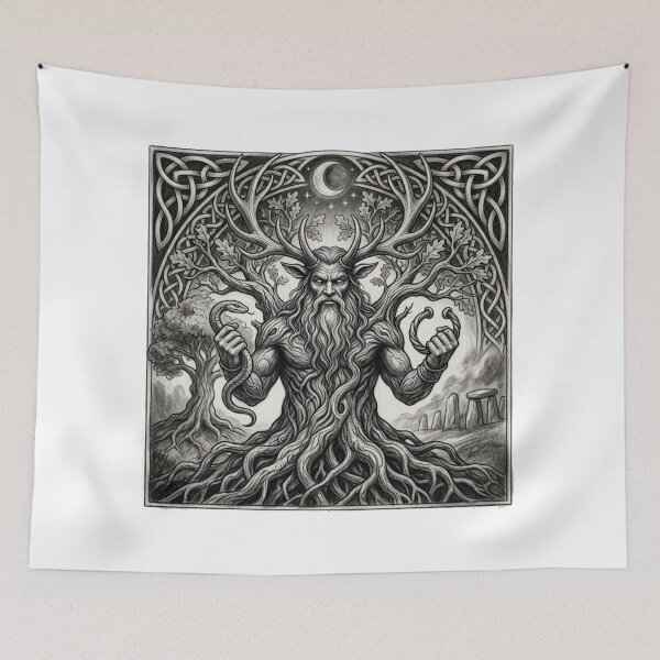 Item preview, Cernunnos - Celtic god designed and sold by Christoph Kaindlbauer.