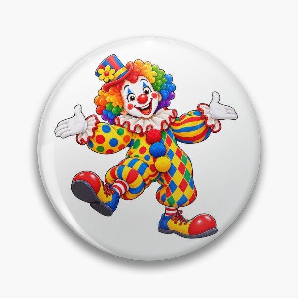 Item preview, Kaleido Circus Clown designed and sold by Myra365Art.