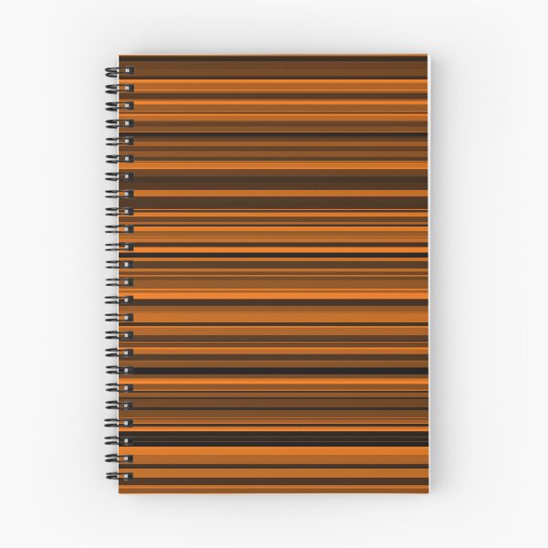 Item preview, Striped Pattern Brown Orange Black designed and sold by ArtbyDebbieC.