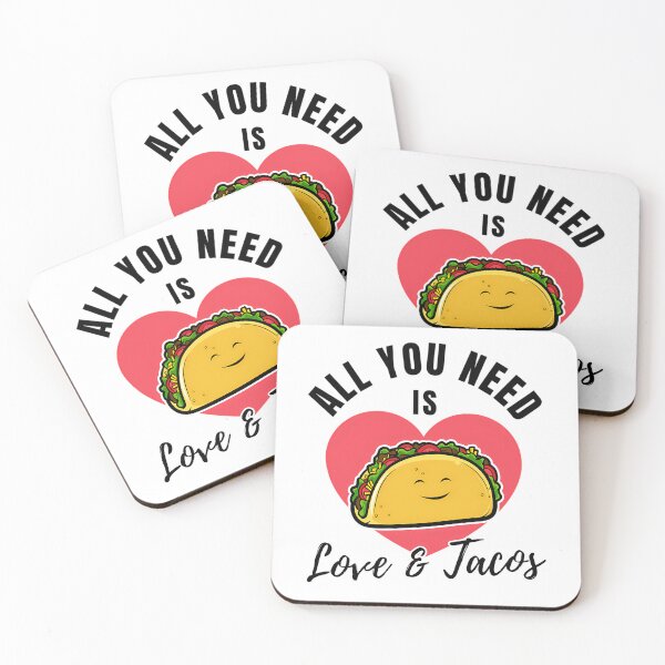 Item preview, All You Need Is Love And Tacos (Valentine Gift For Tacos Lover) designed and sold by jazlee-nwallin.