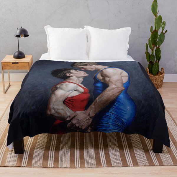 Item preview, Intimate Wrestlers – Classic Realism Art designed and sold by gayishdesign.