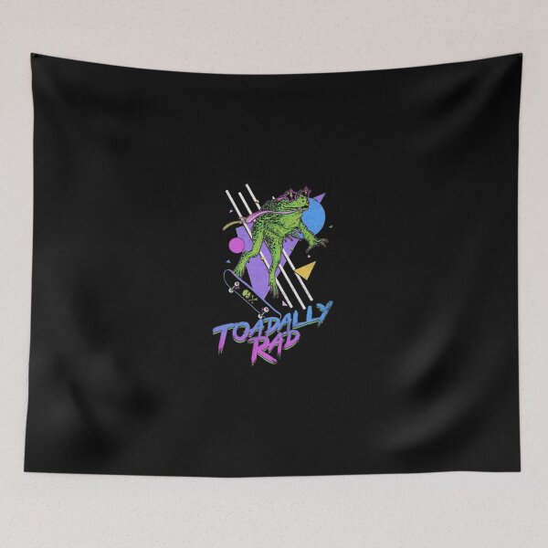 Item preview, Funny Toadally Rad Skateboard Frog Retro 90s designed and sold by JasetParks.
