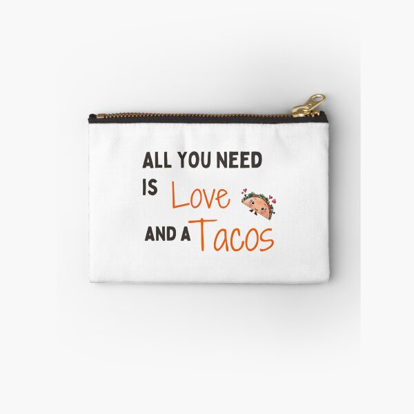 Item preview, Funny All I Need Love And Tacos With Hearts Quote All I Need Love designed and sold by jazlee-nwallin.