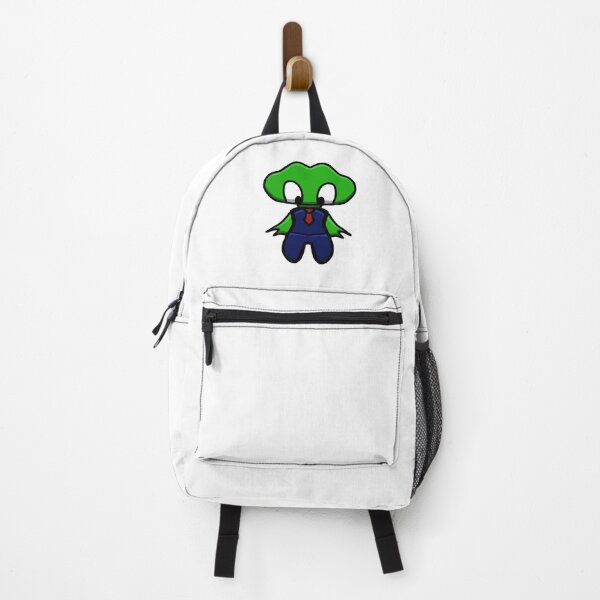 Item preview, Cute Big-Headed Business Monster Green – Kawaii Sticker Art designed and sold by davidmalec.
