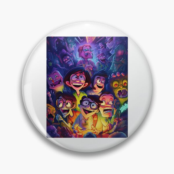 Item preview, Vibrant Watercolor Painting Of Big Mouth Characters With Playful Distortions designed and sold by lziah-jayne.