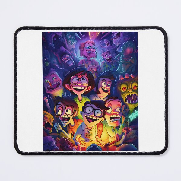 Item preview, Vibrant Watercolor Painting Of Big Mouth Characters With Playful Distortions designed and sold by lziah-jayne.