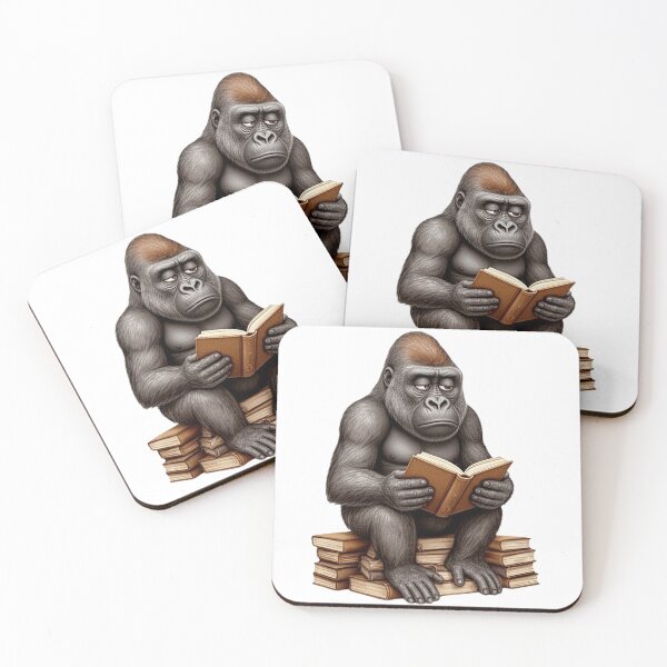 Item preview, Reading Gorilla: Tender Eyes Collection  designed and sold by EscapeArtist13.