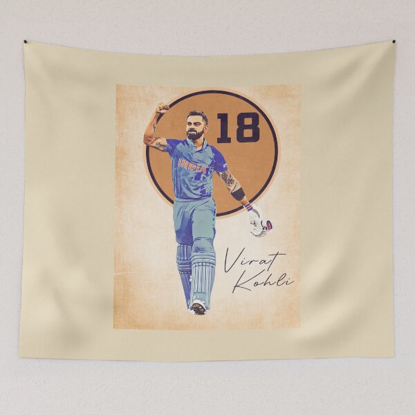 Item preview, Virat Kohli - Batsman - Retro T20 - Cricket Player designed and sold by GlimTig.