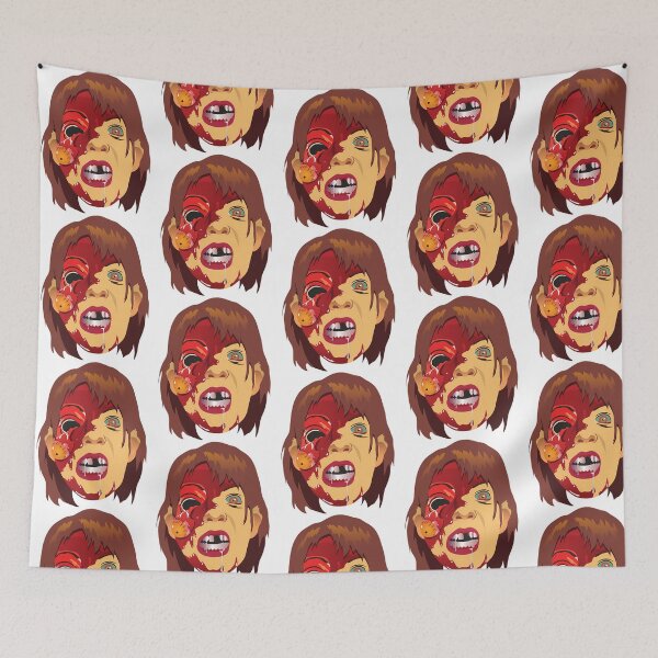 Item preview, Zombie Girl Face designed and sold by lziah-jayne.