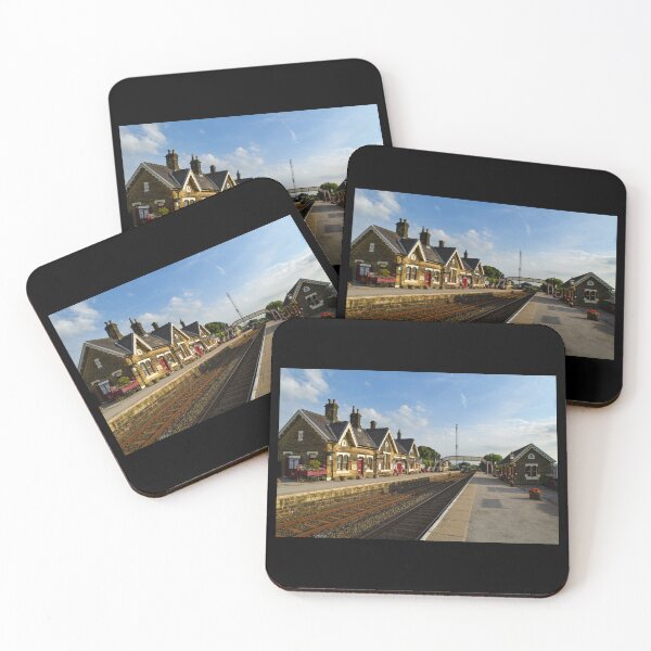 Item preview, Settle Railway Station - Yorkshire Dales designed and sold by ArtworkNorth.