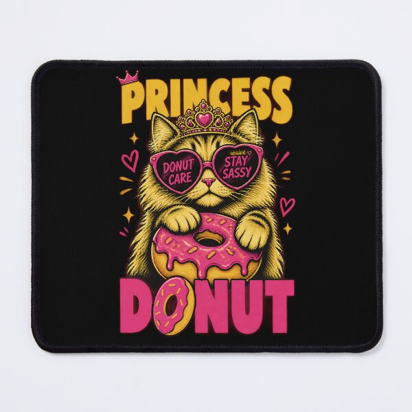 Item preview, Princess Cat Donut Sassy Crown Sunglasses-51 designed and sold by JordonWeissnat.