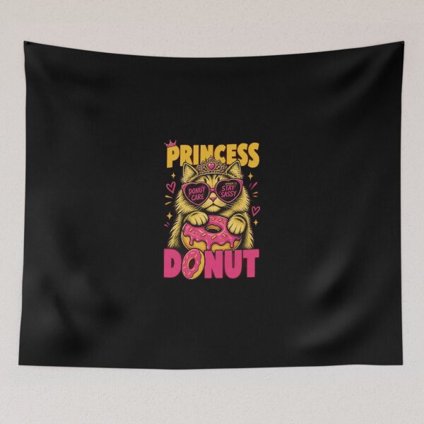 Item preview, Princess Cat Donut Sassy Crown Sunglasses-51 designed and sold by JordonWeissnat.