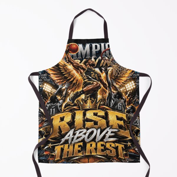 Item preview, Rise Above The Rest Basketball | Inspirational Gift For Players And Fans designed and sold by M. Mamdouh Artworks.