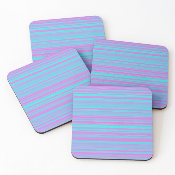 Item preview, Striped Pattern Pink Blue Purple designed and sold by ArtbyDebbieC.