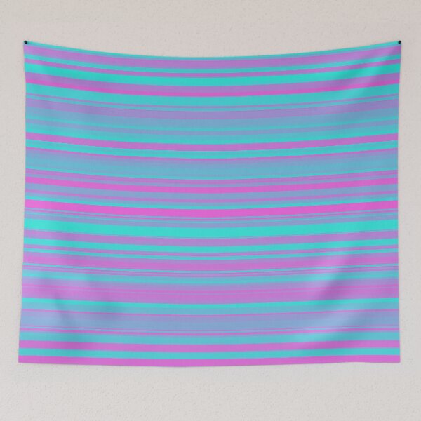 Item preview, Striped Pattern Pink Blue Purple designed and sold by ArtbyDebbieC.
