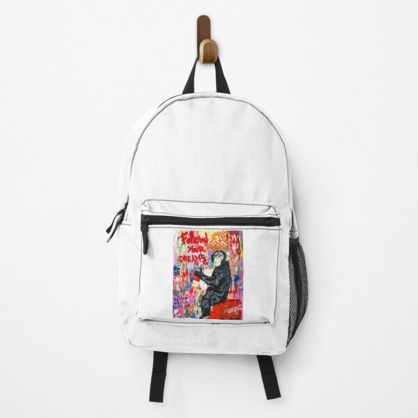 Item preview, Banksy Monkey Follow Your Dreams designed and sold by marionchans.