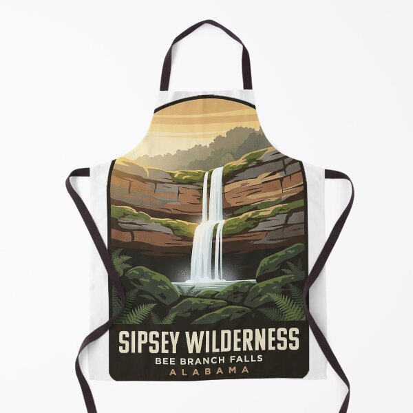 Item preview, Bee Branch Falls Sipsey Wilderness Alabama Sticker designed and sold by DetourDgn.