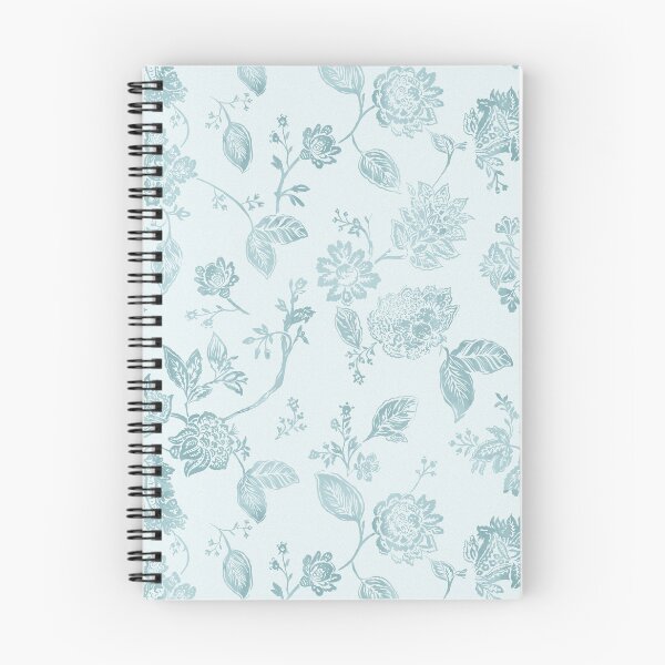Item preview, Garden Sonata - Muted Aqua designed and sold by Fabricatemyart.