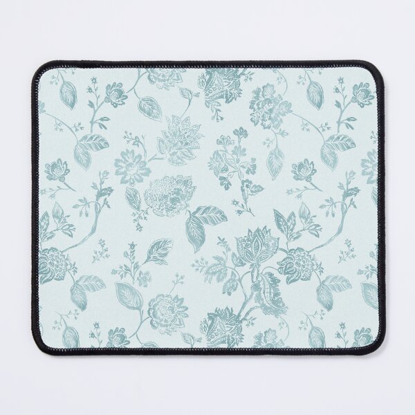 Item preview, Garden Sonata - Muted Aqua designed and sold by Fabricatemyart.
