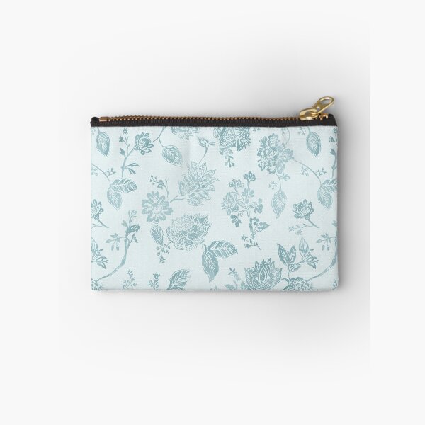 Item preview, Garden Sonata - Muted Aqua designed and sold by Fabricatemyart.