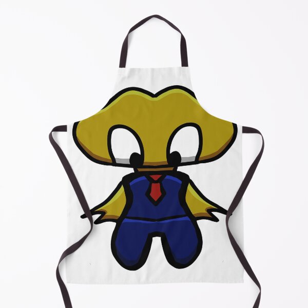 Item preview, Cute Big-Headed Business Monster Gold – Kawaii Sticker Art  designed and sold by davidmalec.