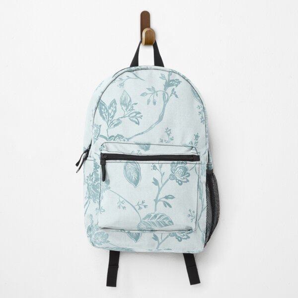Item preview, Garden Sonata - Muted Aqua designed and sold by Fabricatemyart.