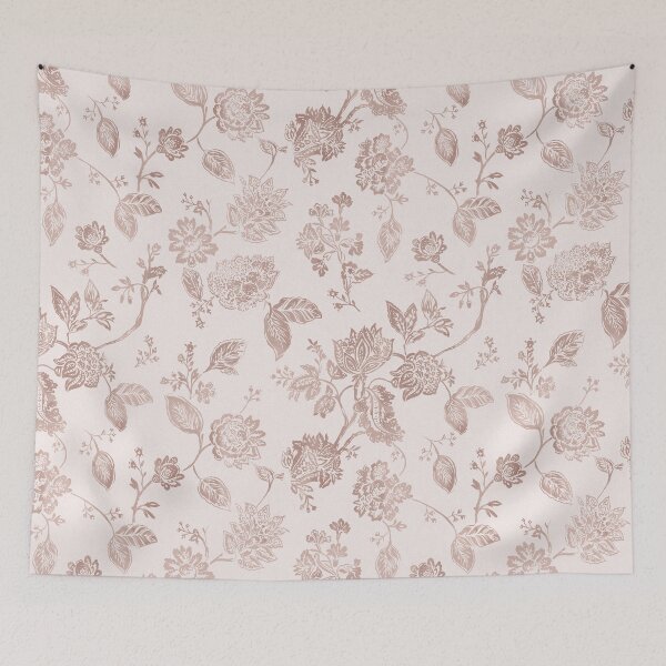 Item preview, Garden Sonata - Rose Taupe designed and sold by Fabricatemyart.