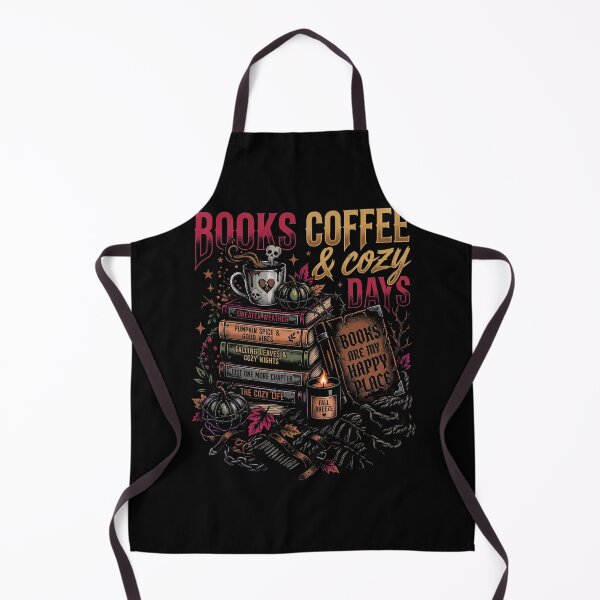 Item preview, Books Coffee & Cozy Days Autumn Reading Book Lover designed and sold by ArcaneArtistry.