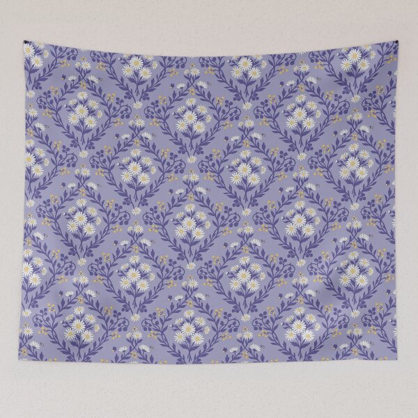 Item preview, Lavender Daisy Trellis designed and sold by Foximsy.
