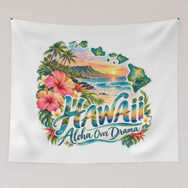 Item preview, Hawaii Aloha Over Drama Gen X  designed and sold by Whimspired By Paxx.