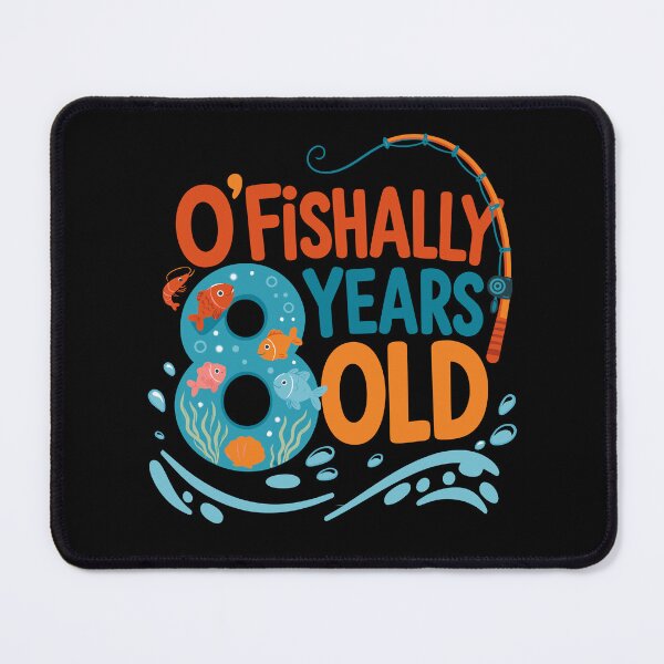 Item preview, Ofishally 8 Years Old Funny Fishing Birthday Fisherman designed and sold by giftfromheart.