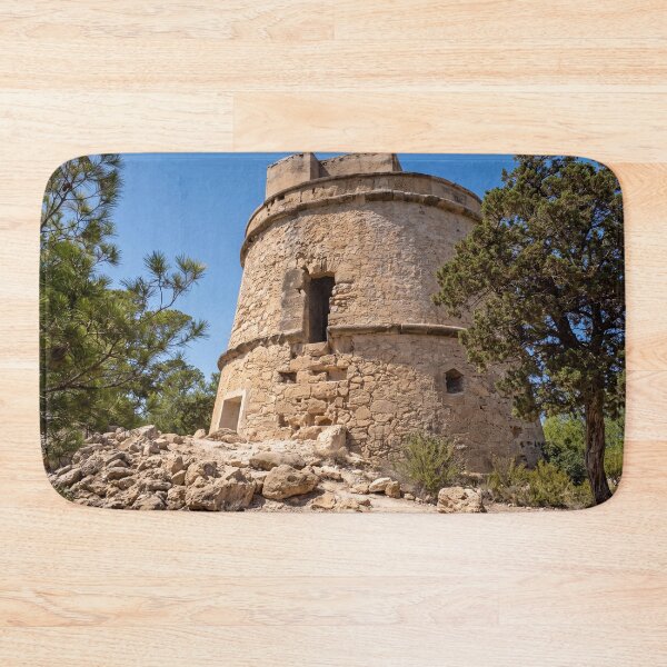 Item preview, Torre de Portinatx: Guarding Ibiza's Coast - Pirate Watchtower designed and sold by ArtworkNorth.