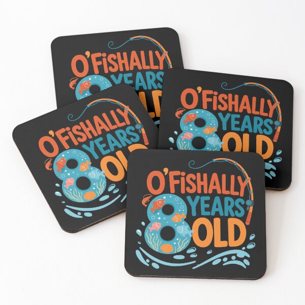 Item preview, Ofishally 8 Years Old Funny Fishing Birthday Fisherman designed and sold by giftfromheart.