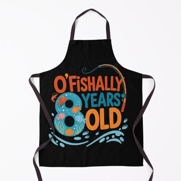 Item preview, Ofishally 8 Years Old Funny Fishing Birthday Fisherman designed and sold by giftfromheart.