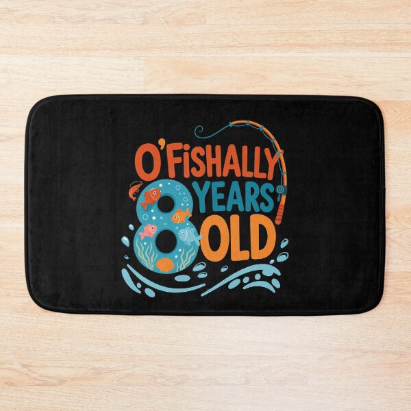Item preview, Ofishally 8 Years Old Funny Fishing Birthday Fisherman designed and sold by giftfromheart.