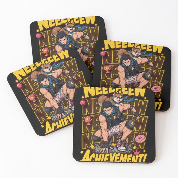Item preview, NEEEFEW Achievement Anime Gamer Dog T-Shirt-69 designed and sold by JordonWeissnat.