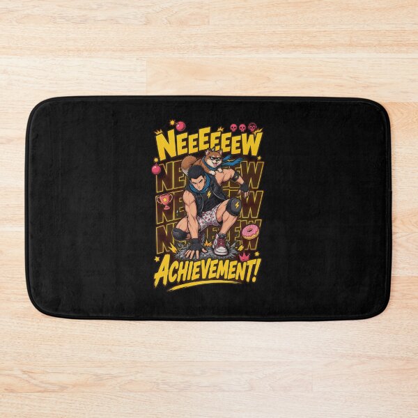 Item preview, NEEEFEW Achievement Anime Gamer Dog T-Shirt-69 designed and sold by JordonWeissnat.