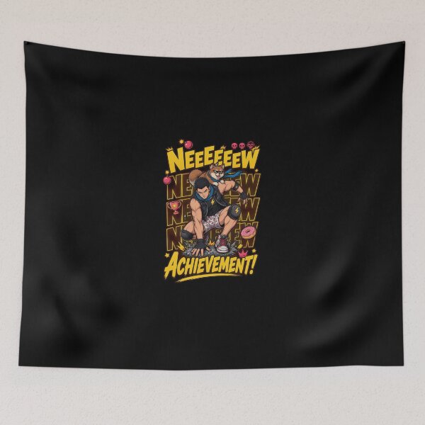 Item preview, NEEEFEW Achievement Anime Gamer Dog T-Shirt-69 designed and sold by JordonWeissnat.