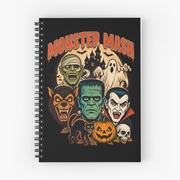 Item preview, Monster Mash Halloween Classic Monsters T-Shirt-46 designed and sold by JordonWeissnat.