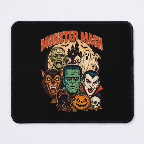 Item preview, Monster Mash Halloween Classic Monsters T-Shirt-46 designed and sold by JordonWeissnat.