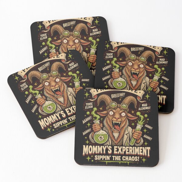 Item preview, Mommy's Experiment Goat Mad Alchemist Toxic Elixir-22 designed and sold by JordonWeissnat.