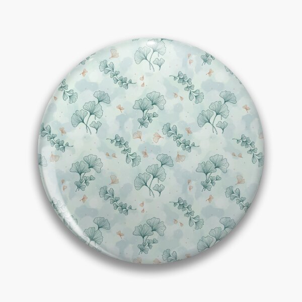 Item preview, Teal Ginkgo and Gold designed and sold by Foximsy.