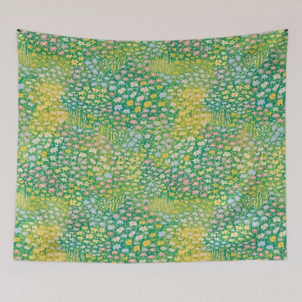 Item preview, Flower Field in the Countryside designed and sold by sundaysthings.